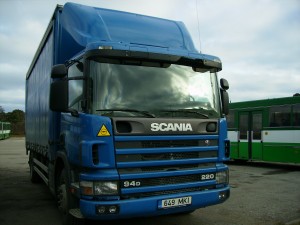 Scania veok õppesõiduk